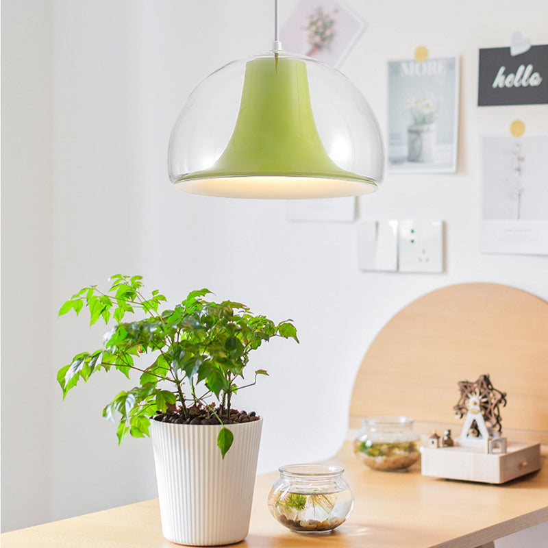 Lampe Suspendue en Verre Méduse - Design Élégant et Ambiance Apaisante