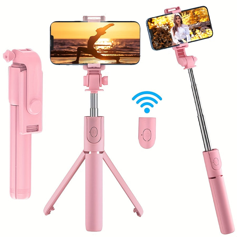 Bâton à Selfie Flexible 360° - Télécommande Sans Fil et Compact pour Voyage