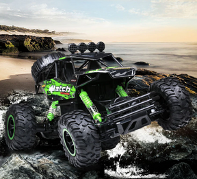 Camion Monstre RC Tout-Terrain - Moteur Haute Performance et Conduite Robuste