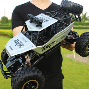 Camion Monstre RC Tout-Terrain - Moteur Haute Performance et Conduite Robuste