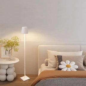Lampe Sur Pied Rechargeable Dimmable - Design Élégant et Polyvalent