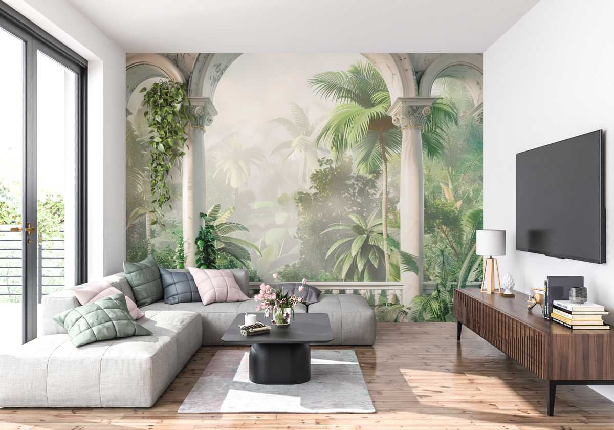 Décor Trompe L Oeil Papier Peint