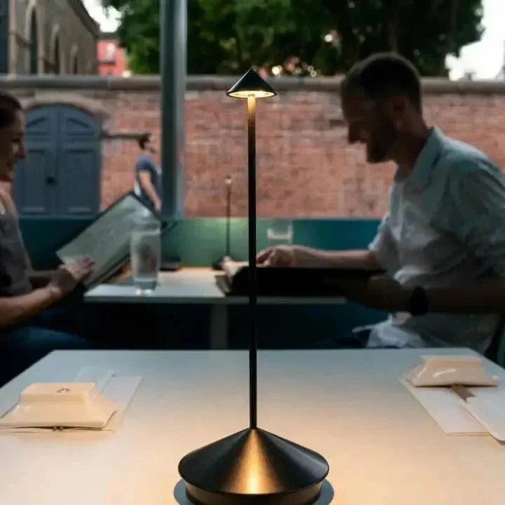 Lampe de Table Sans Fil Élégante - Longue Durée de Vie et Étanche