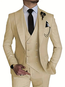 Costume 3 Pièces pour Homme - Élégance et Confort au Quotidien