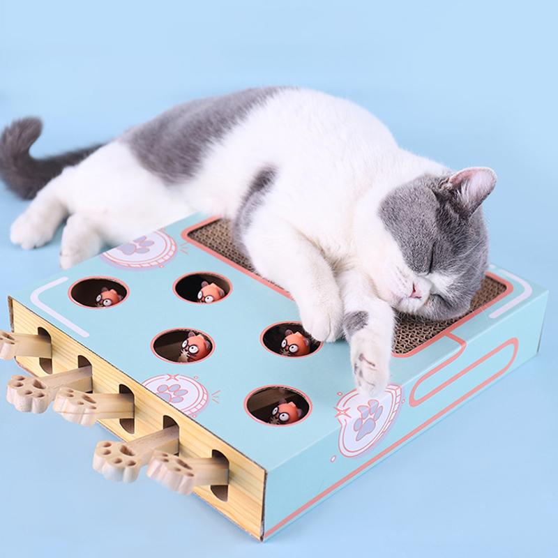 Parc à Chats Interactif 3-en-1 - Jouet Écologique et Gain de Place