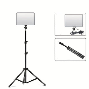 Support de Lumière Ajustable pour Photographie - Hauteur de 1,1 m et Aluminium Robuste