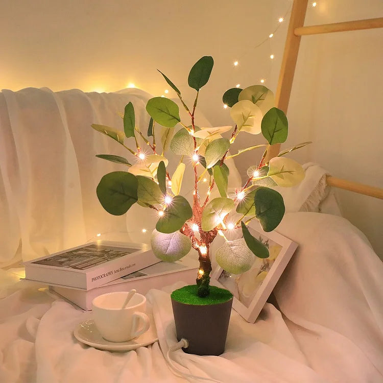 Lampe de Nuit LED Festive - Ambiance Chaleureuse et Élégante