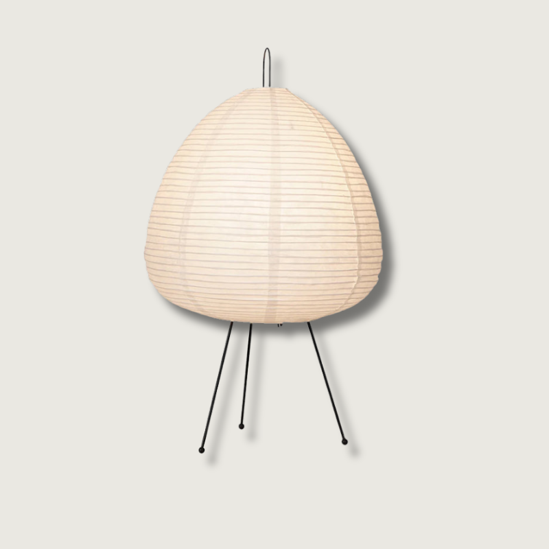 Lampe de Bureau en Papier de Riz - Ambiance Japonaise Sereine et Élégante