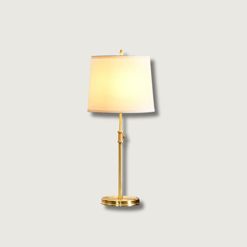 Lampe de Table en Laiton - Élégance et Design Polyvalent
