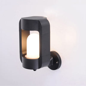 Lampe d'extérieur en Verre Ambre - Élégante et Résistante aux Intempéries