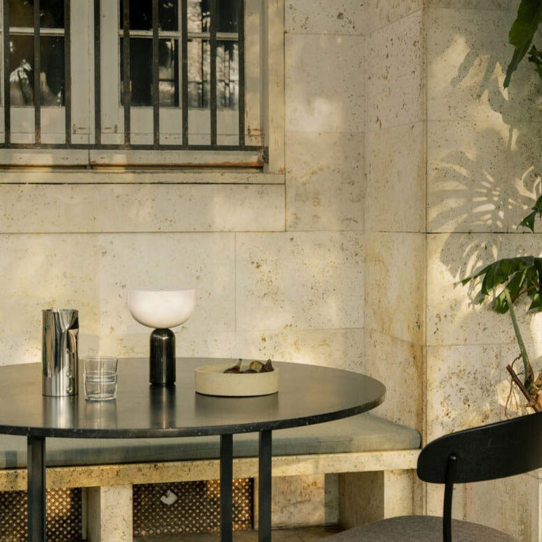 Lampe de Table en Marbre - Élégance et Éclairage Chaleureux