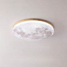 Lampe de Plafond Élégante en Bois - Design Minimaliste et Éclairage Accueillant