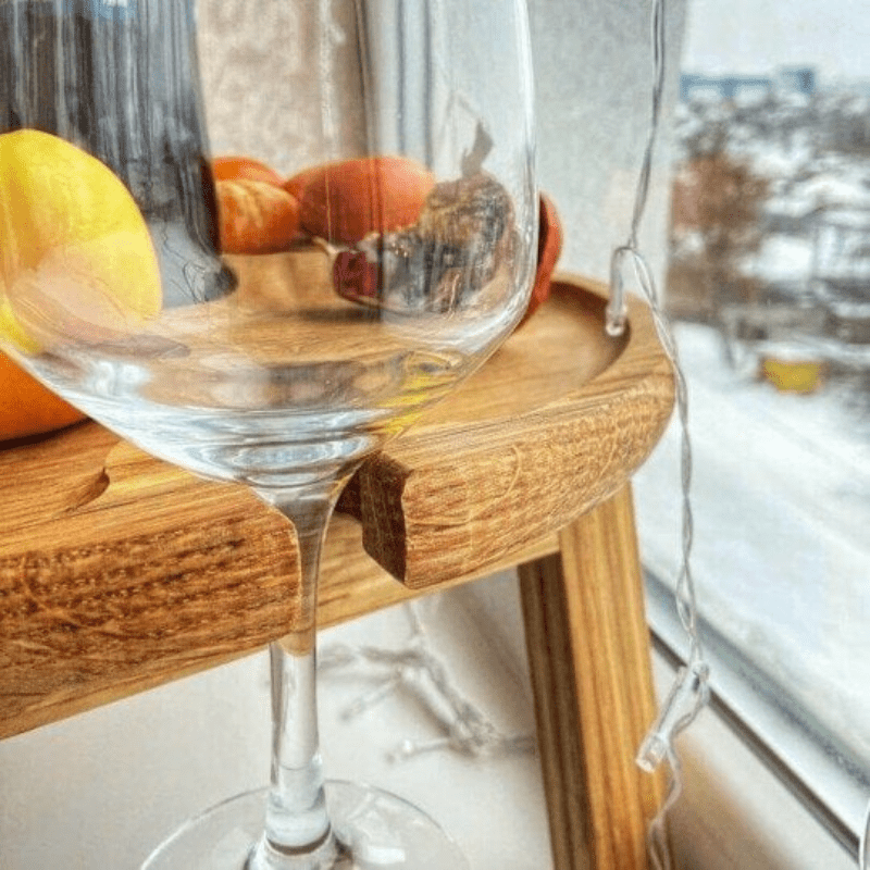 Table Pliante Multifonctionnelle - Compacte et Portable en Bois Brun