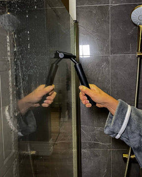Essuie-Glace de Douche Télescopique - Nettoyage Efficace des Murs et Sols