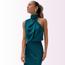 Robe de Soirée Maxi Hors-Épaule - Élégance et Confort pour Toutes Occasions