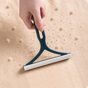 Rasoir à Tissu Éliminateur de Peluches - Outil Portable avec Brossettes à Trois Couches