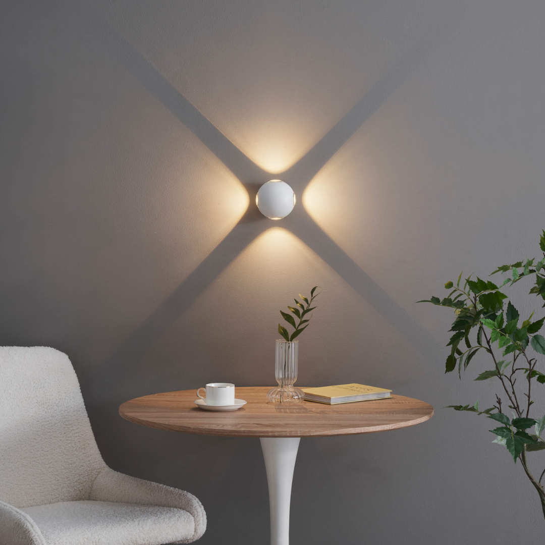 Applique Murale Moderne Étanche - Éclairage Stylé pour Intérieur et Extérieur