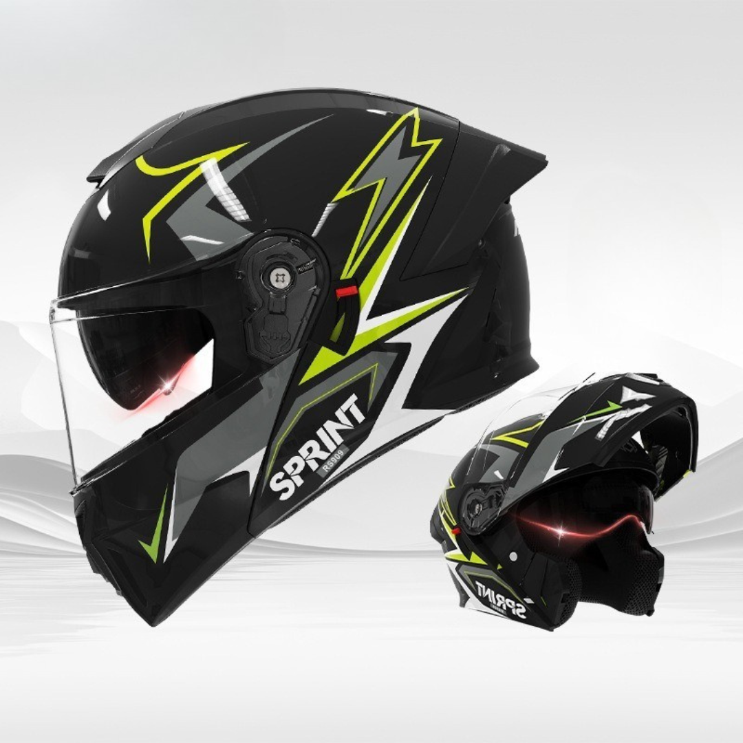 Casque de Moto Modulaire Hommes - Protection Ultime et Confort Supérieur