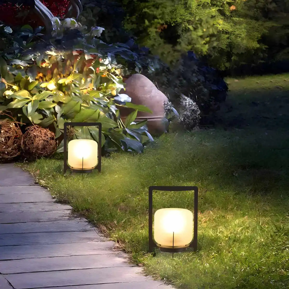 Lampe Solaire Écologique pour Extérieur - Éclairage Durable et Ambiant