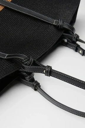 Sac Tote en Cuir Marron - Élégant et Spacieux pour Toutes les Occasions