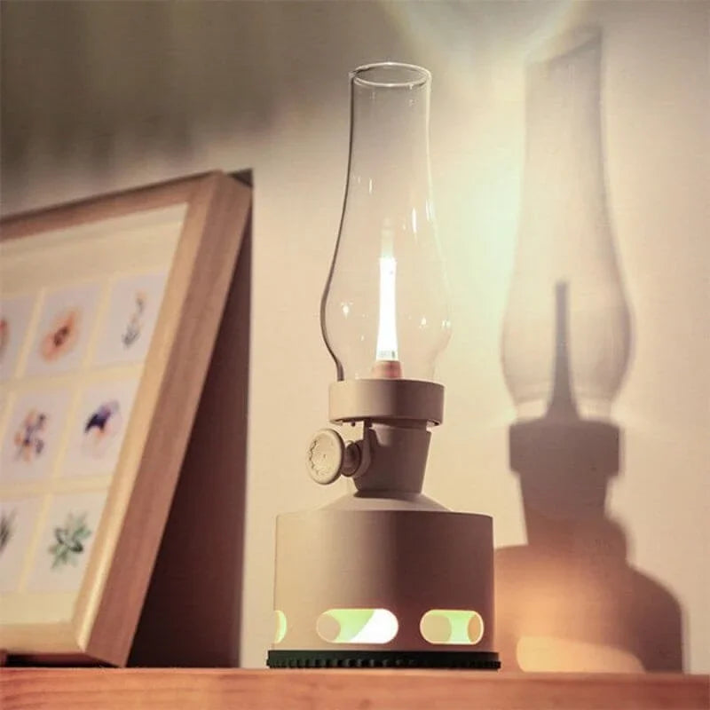 Lanterne LED Ancienne Style Rétro - Charme Nostalgique et Efficacité Énergétique