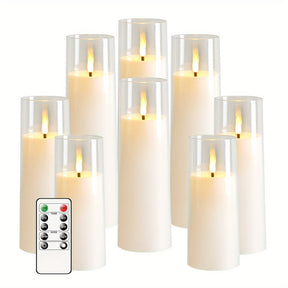 Bougies LED sans Flamme - Ambiance Chaleureuse et Sécurisée