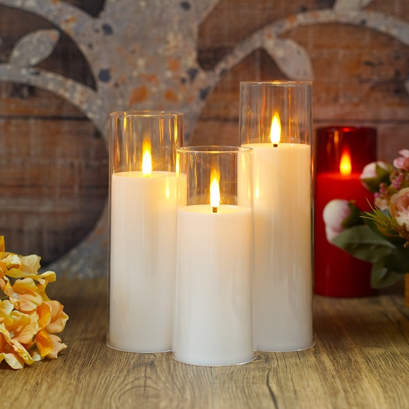 Bougies LED sans Flamme - Ambiance Chaleureuse et Sécurisée