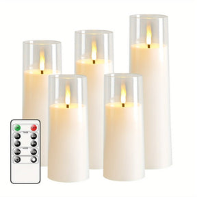 Bougies LED sans Flamme - Ambiance Chaleureuse et Sécurisée