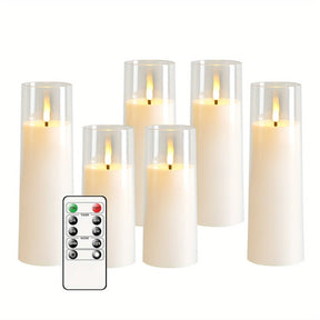 Bougies LED sans Flamme - Ambiance Chaleureuse et Sécurisée