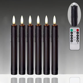 Bougies LED Télécommandées - Ambiance Chaleureuse et Sécurisée