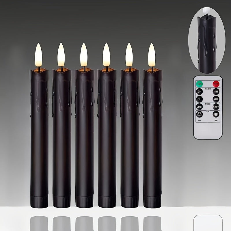 Bougies LED Télécommandées - Ambiance Chaleureuse et Sécurisée