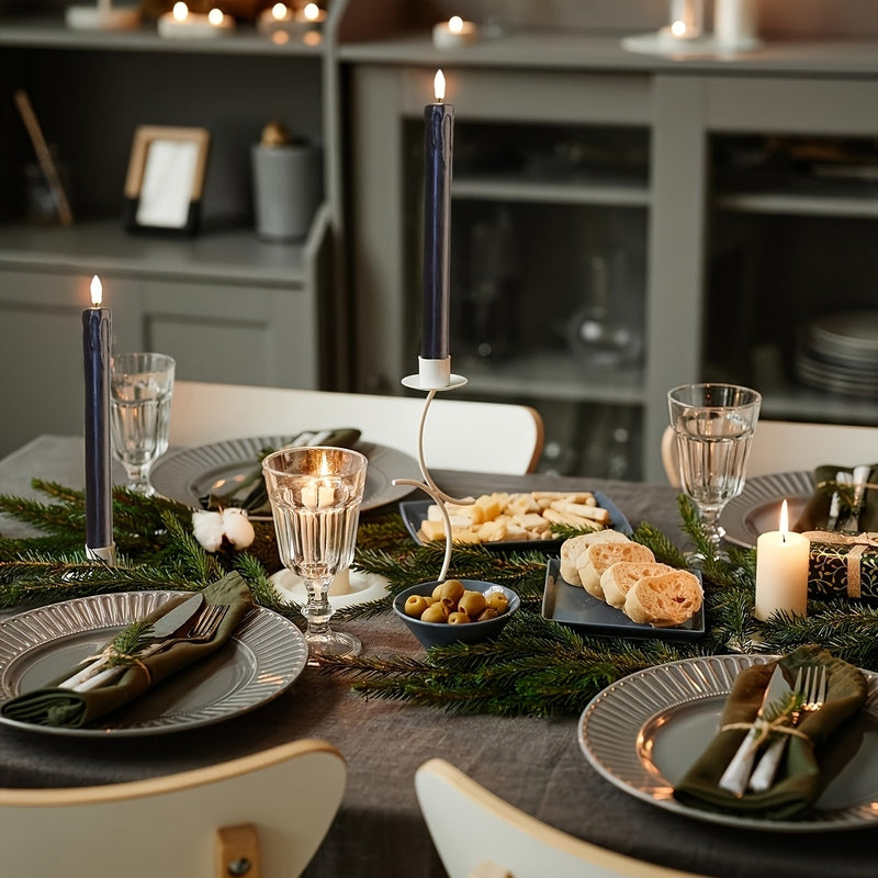 Bougies LED Télécommandées - Ambiance Chaleureuse et Sécurisée