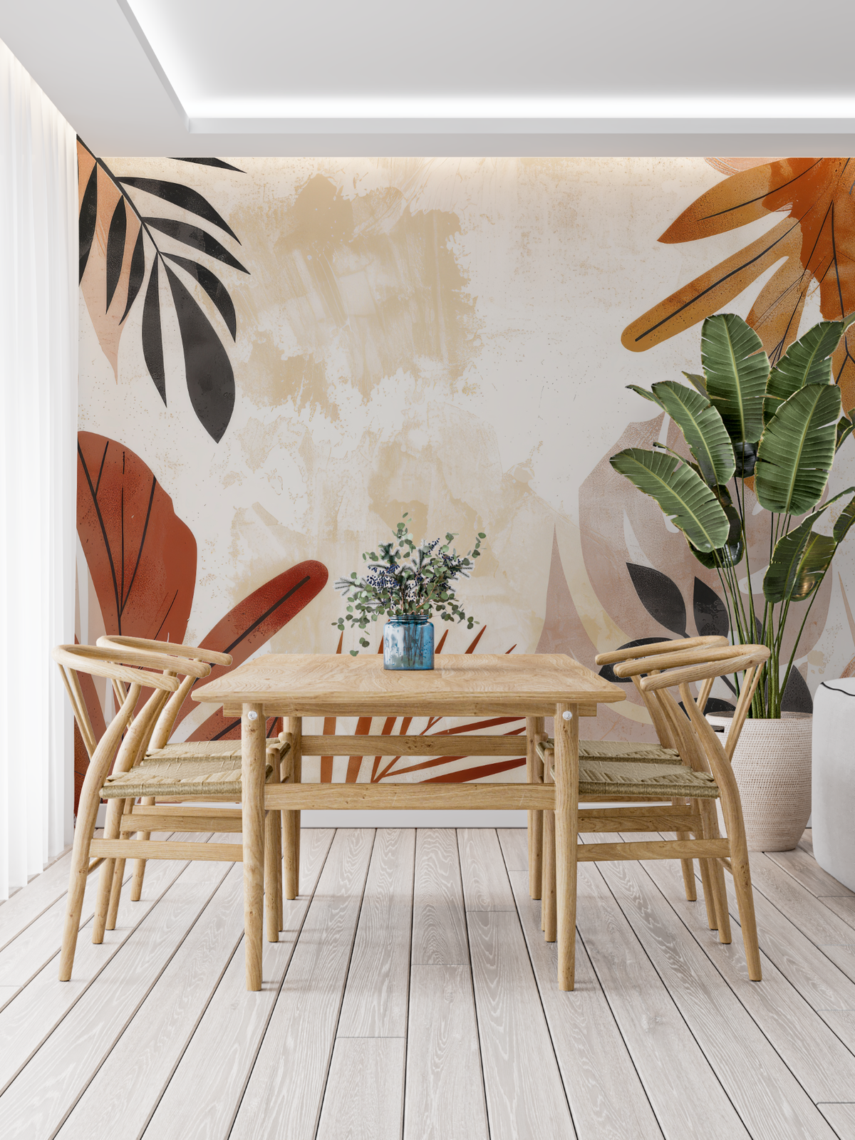 Papier Peint Terracotta Salon