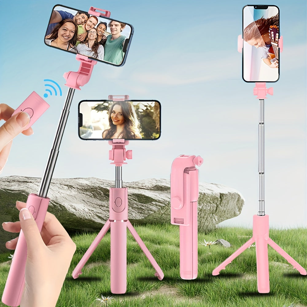 Bâton à Selfie Flexible 360° - Télécommande Sans Fil et Compact pour Voyage