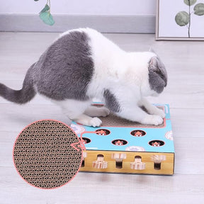 Parc à Chats Interactif 3-en-1 - Jouet Écologique et Gain de Place