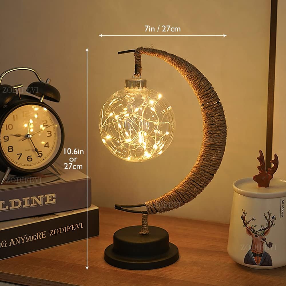 Lampe de Lune LED - Ambiance Apaisante et Magique