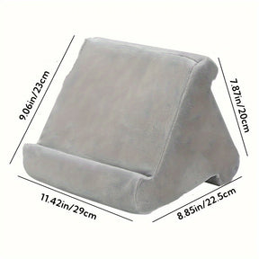 Support de Tablette Ajustable - Tissu Doux et Angles Personnalisables