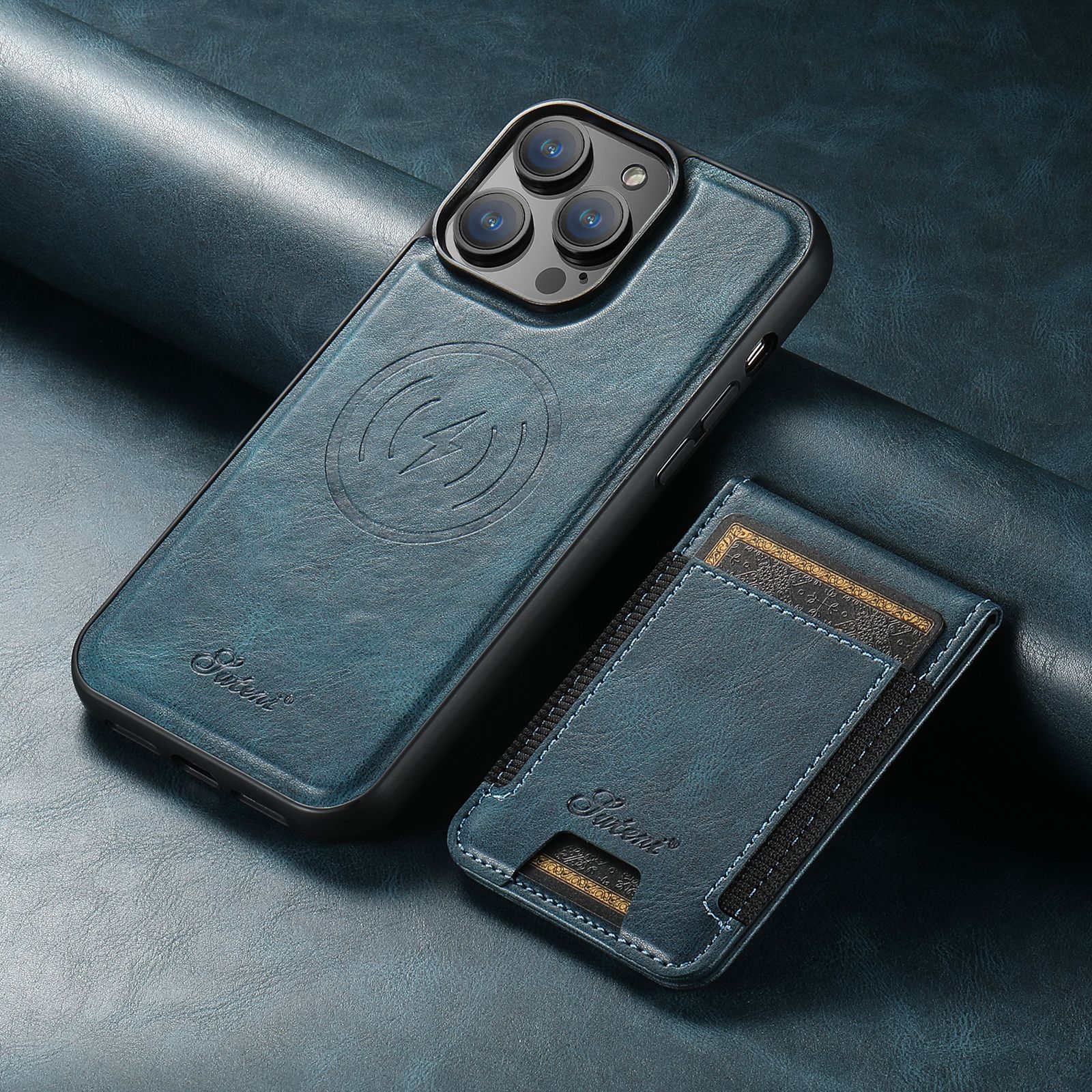 Coque de Téléphone Élégante et Durable - Porte-Carte Intégré et Protection Supérieure