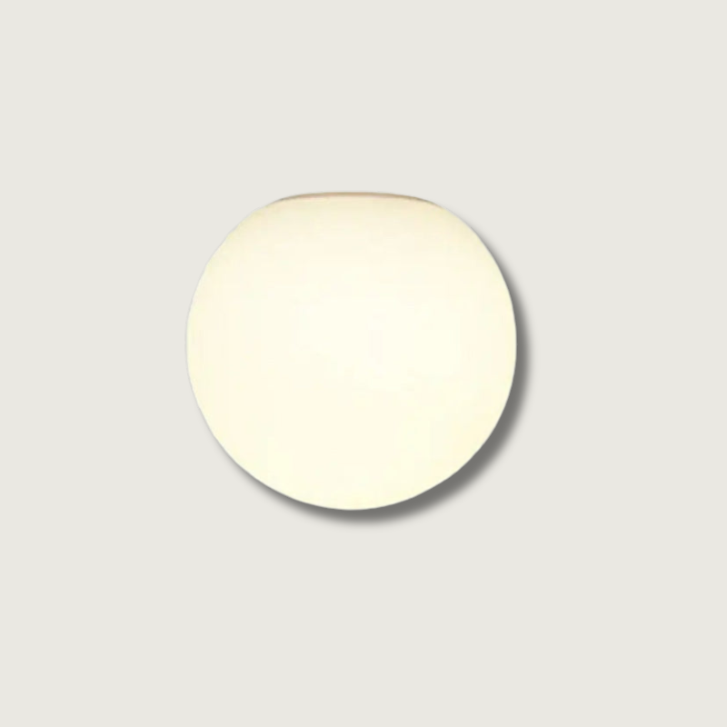 Applique Murale en Pierre de Verre - Design Minimaliste et Éclairage Économique