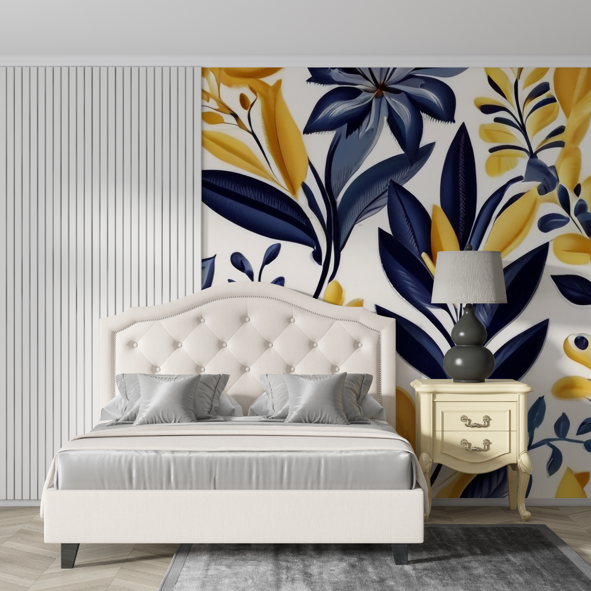 Blue Yellow Wallpaper