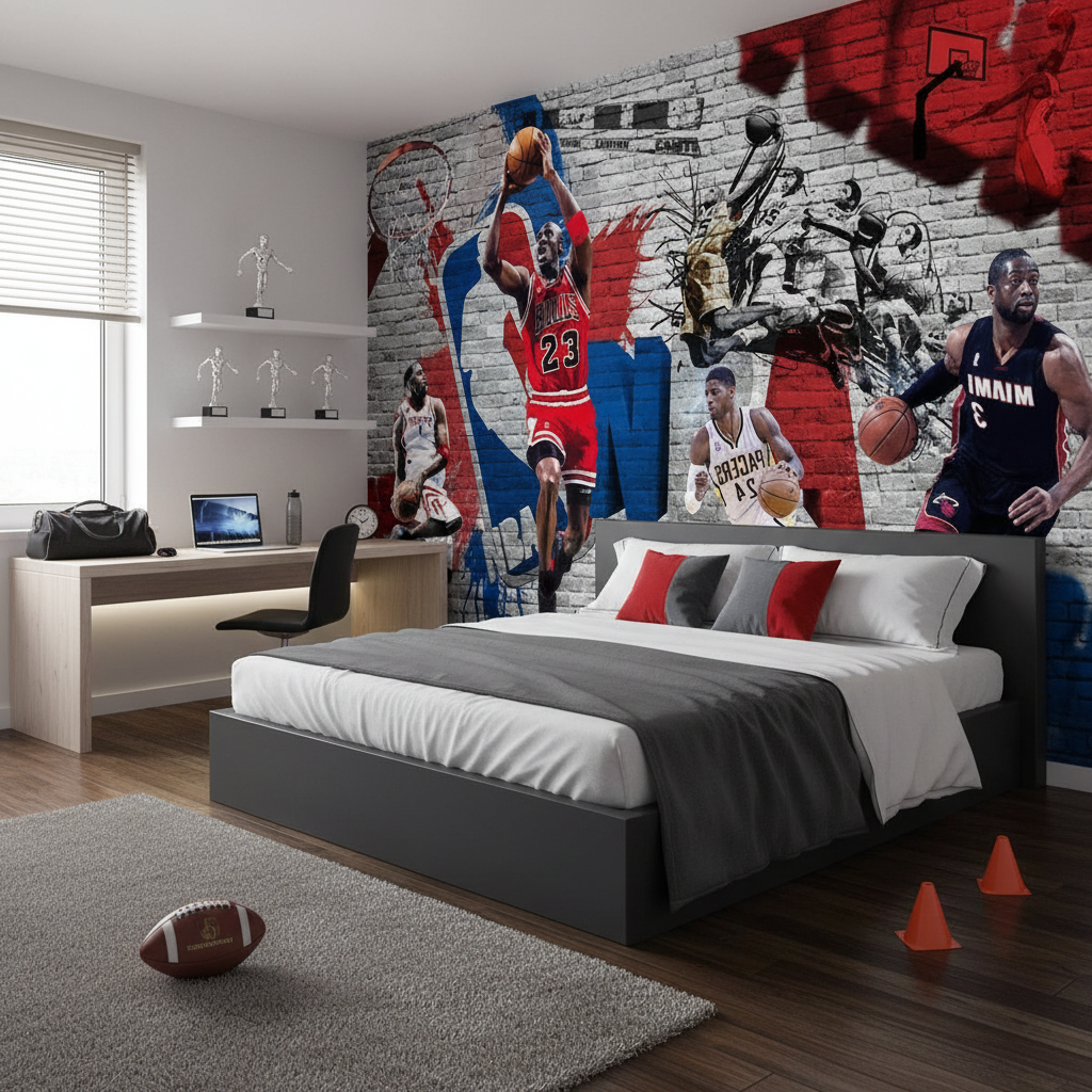 Papier Peint Basket NBA Légende