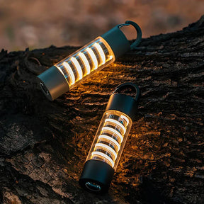 Lampe LED Portable Extérieure - Autonomie de 12 Heures et Étanche