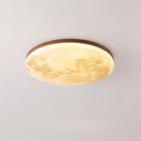 Lampe de Plafond Élégante en Bois - Design Minimaliste et Éclairage Accueillant
