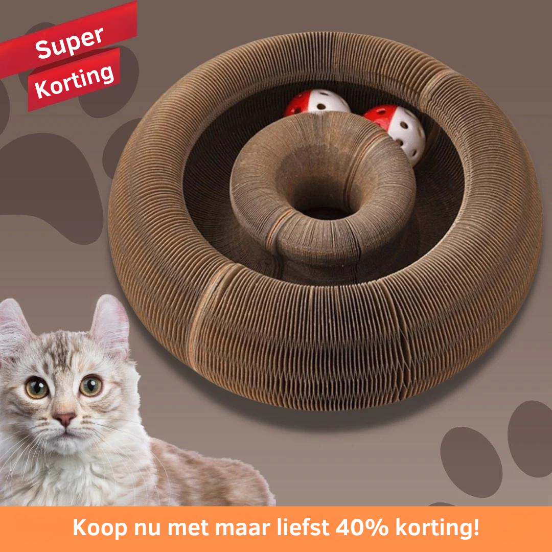 Jouet Interactif pour Chat - Soulagement du Stress et Durabilité