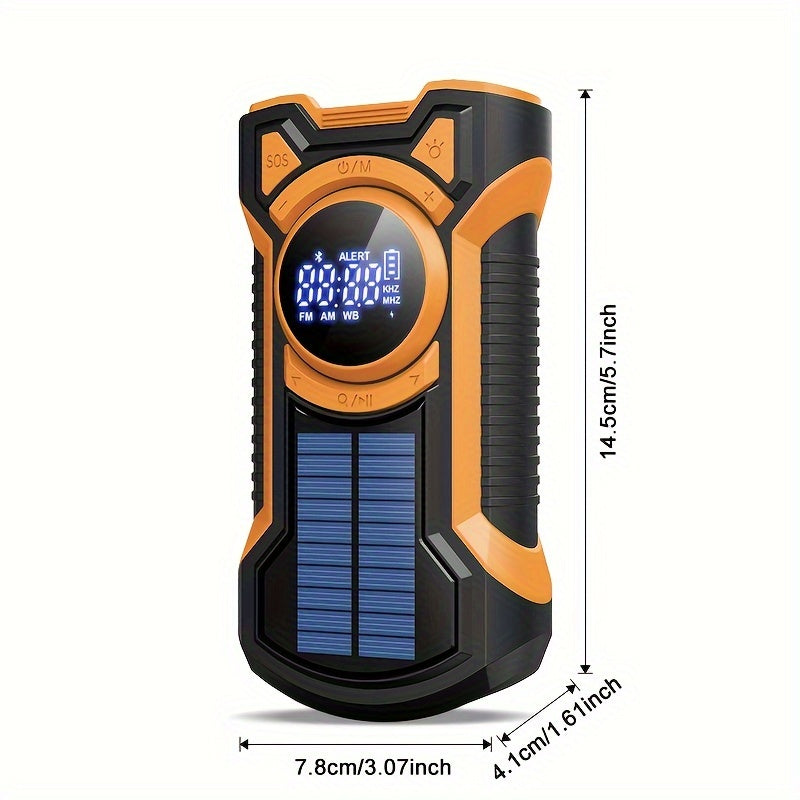 Radio d'Urgence Multifonctionnelle - Idéale pour Camping et Situations d'Urgence