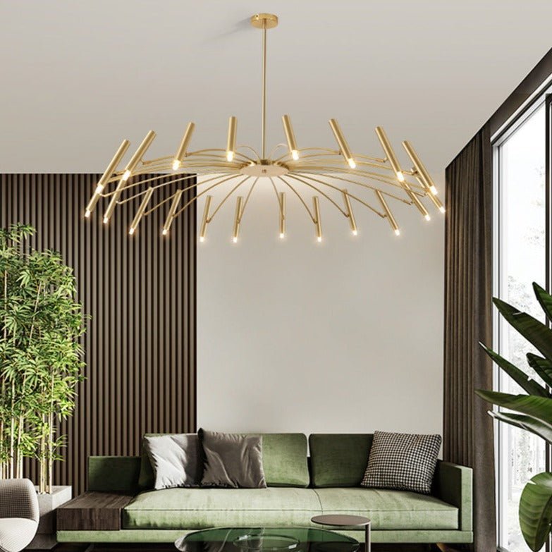 Lustre LED Moderne avec Têtes Réglables - Élégance et Efficacité Énergétique