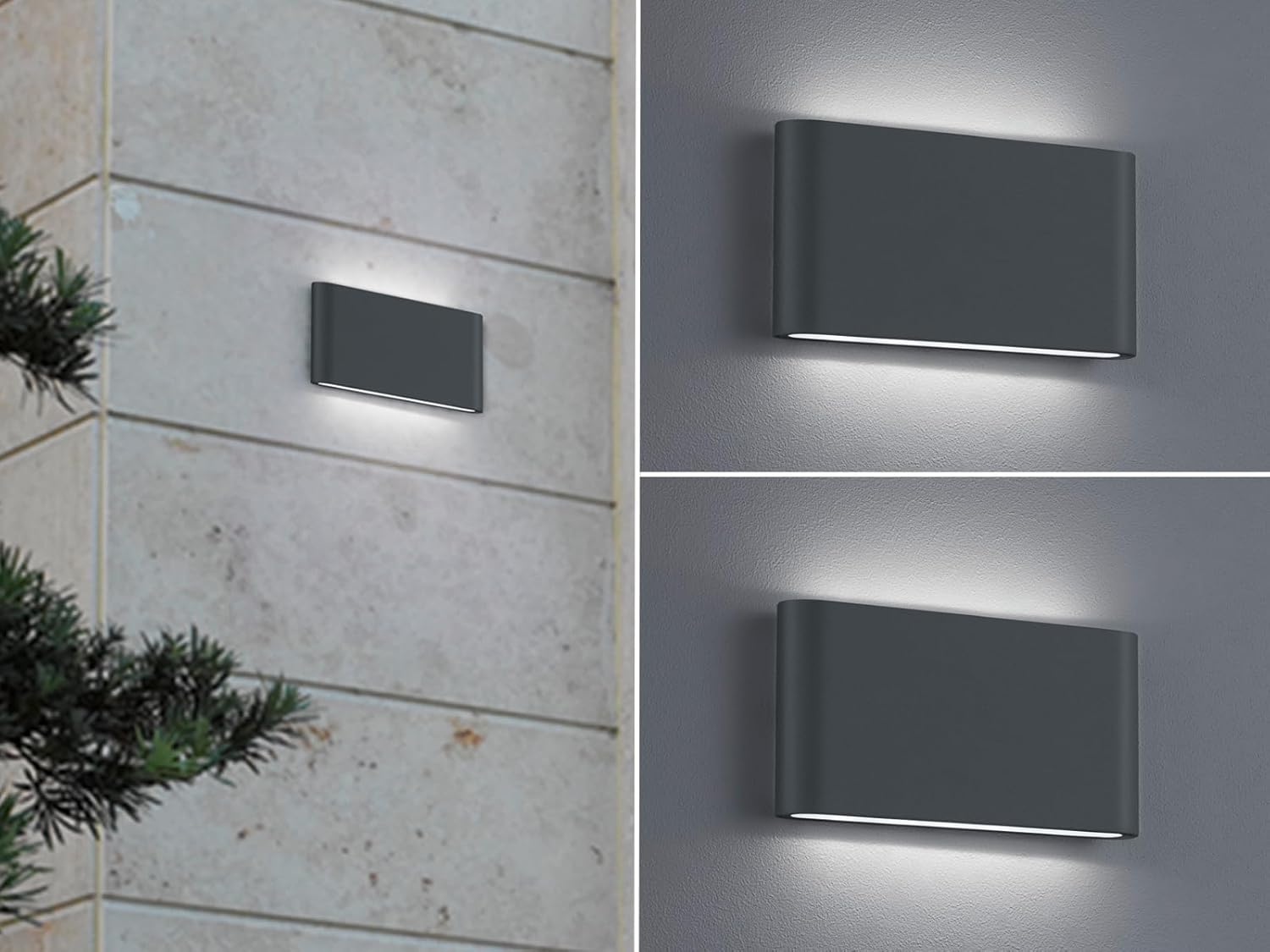 Lampe LED Extérieure Étanche - Éclairage Élégant et Énergétiquement Efficace