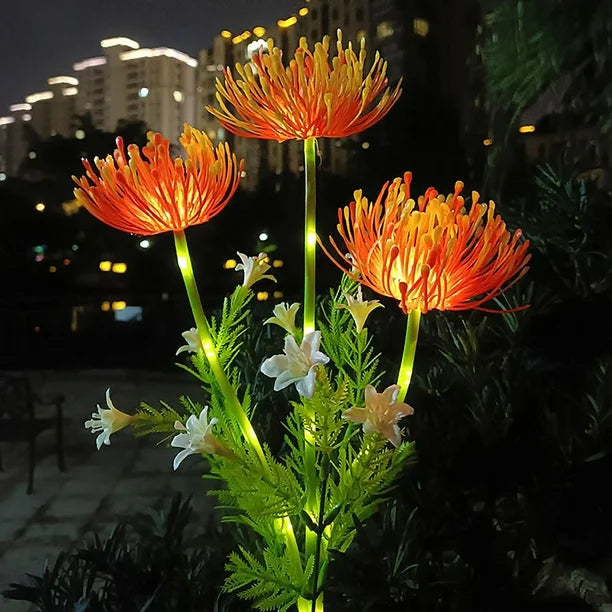 Lampe Solaire Fleur de Fée - Éclairage Doux et Magique pour Intérieur