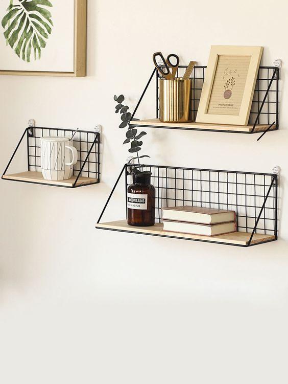 Étagère Murale en Chanvre Durable - Style Naturel et Rangement Pratique