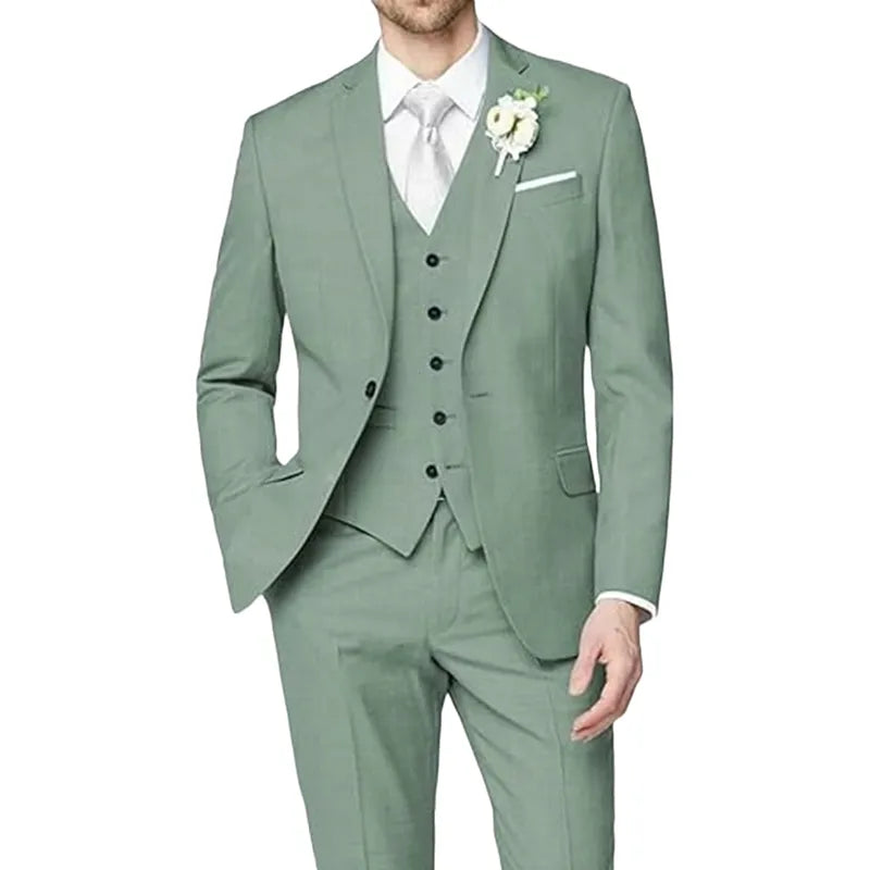 Costume en Coton de Luxe - Élégance et Confort pour Occasions Distinguées